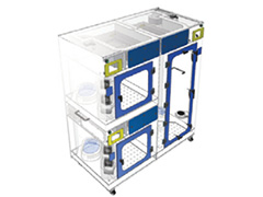 美國SAFEFUME CA-TRI 502大型3艙手印熏顯柜