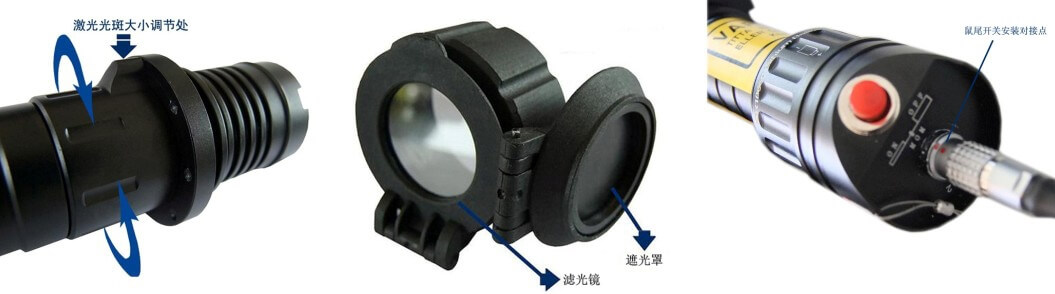 激光眩目器細節圖