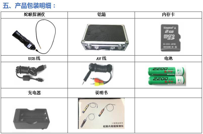 內(nèi)窺鏡包裝詳細(xì)