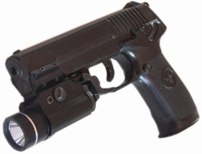 手槍戰(zhàn)術(shù)手電筒